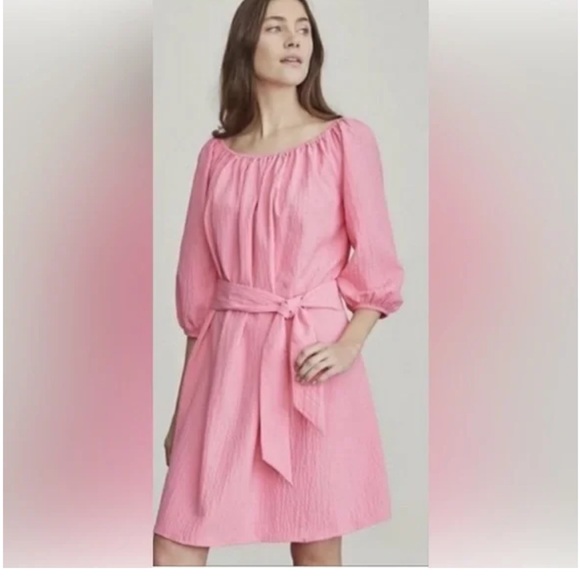 Elizabeth and James Dresses & Skirts - Elizabeth and James pink dress off shoulder